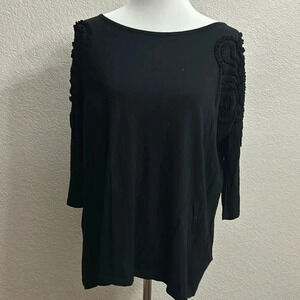 Vivienne Tam Black Blouse